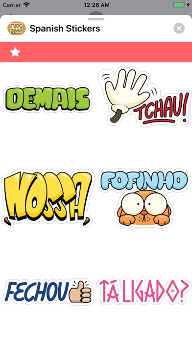 Spanish Stickers screenshot 4