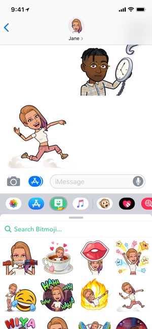 Bitmoji Dans Lapp Store