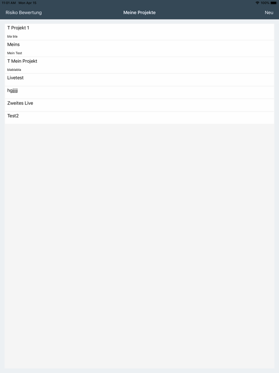 Screenshot #4 pour Risk Evaluation