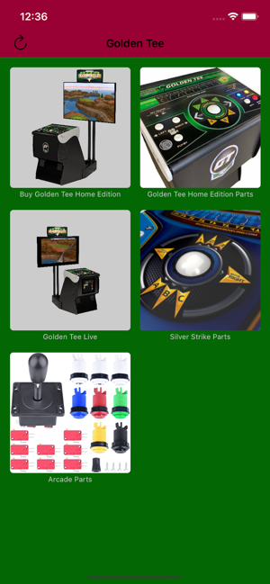 Golden Tee Parts