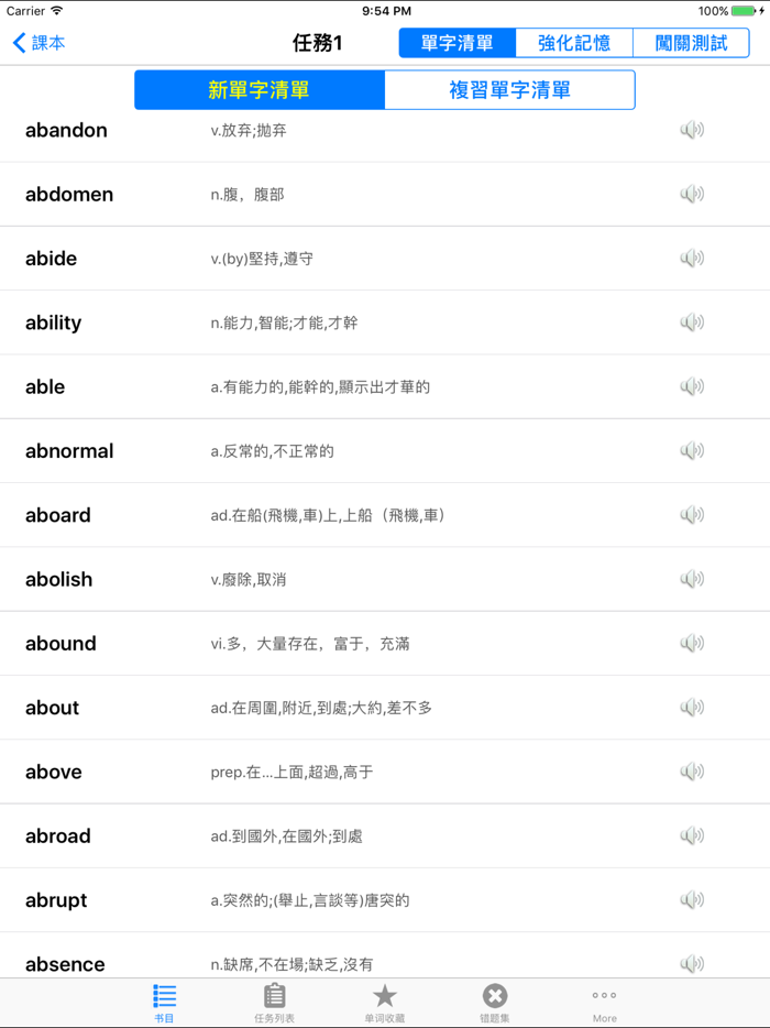 考研英语词汇单词记忆大全HD