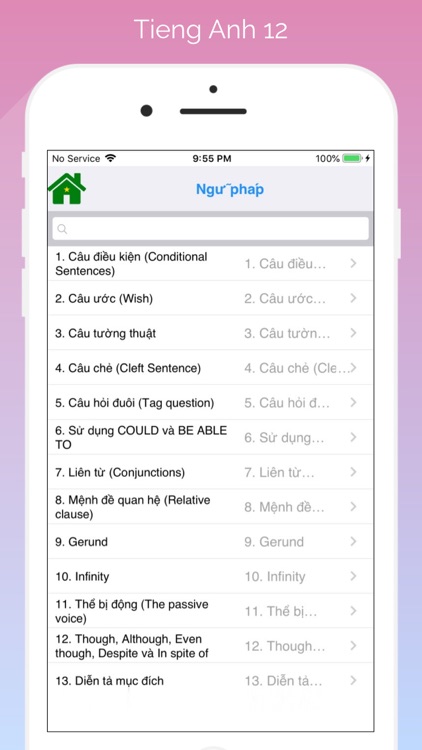 Tieng Anh Lop 12 - English 12 screenshot-7