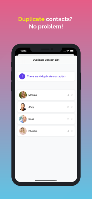 My Contacts: Clean & Backup(圖4)-速報App