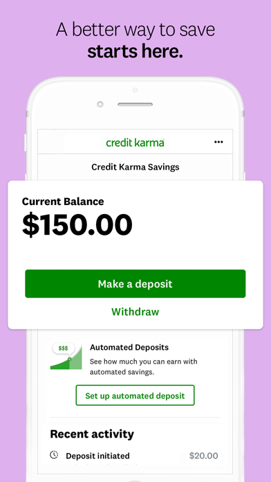 Credit Karma Mobile - Free Credit Score & Credit Monitoring screenshot