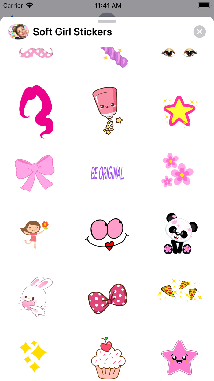 Soft Girl Sweet Cute Stickers