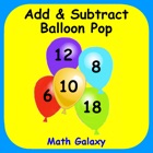 Add & Subtract Balloon Pop