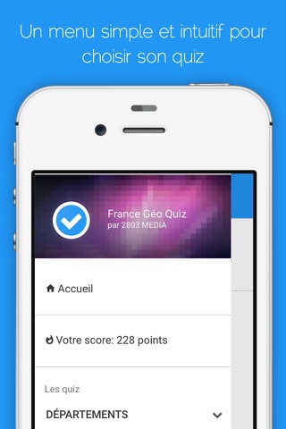 Géo Quiz France - náhled