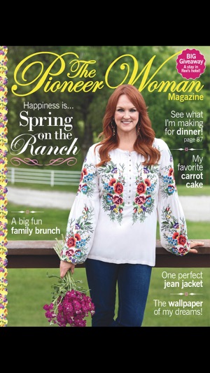 Image result for pioneer woman magazine
