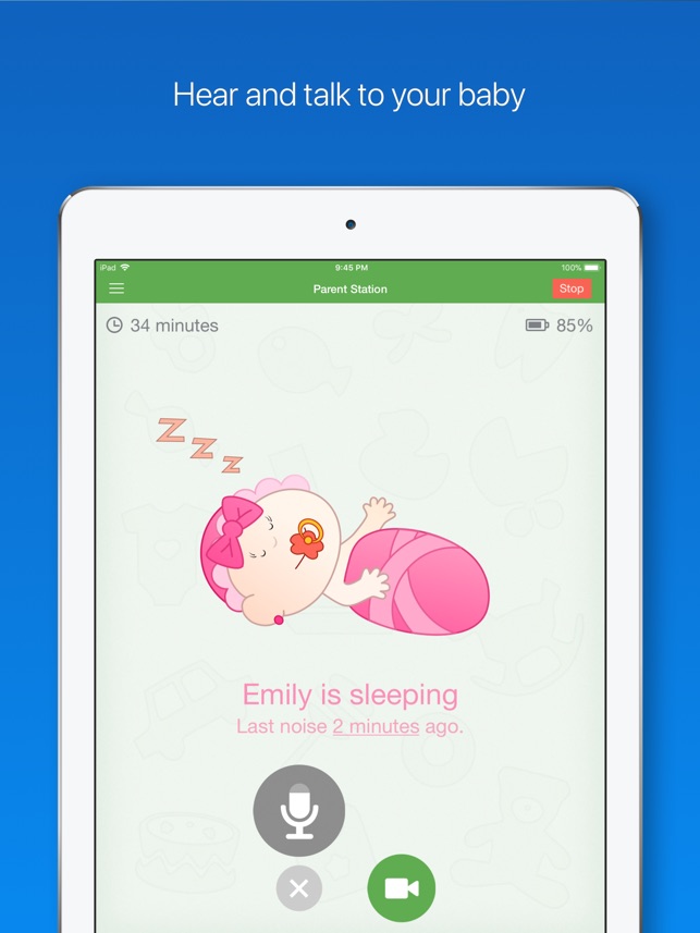 baby monitor 3g apple watch