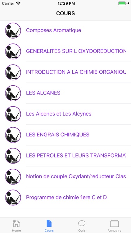 Chimie 1ère S screenshot-3