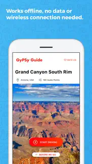 grand canyon south gypsy guide iphone screenshot 3