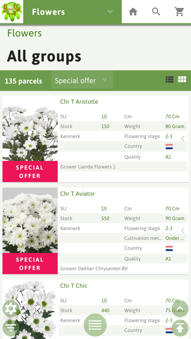 FlowerSale.nl screenshot 2