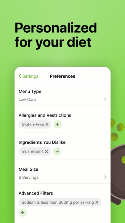 Mealime Meal Plans & Recipes screenshot-3