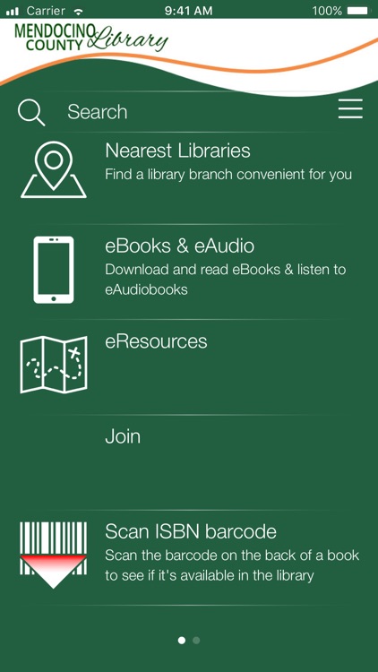 Mendocino County Library App