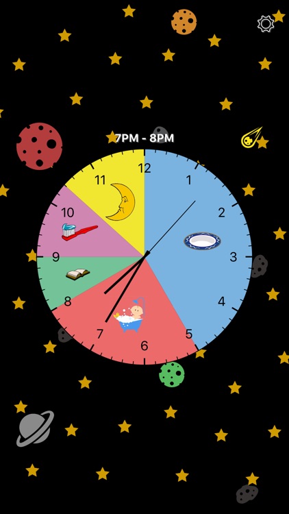 Kids Activity Clock