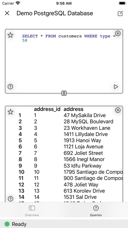 PostgreSQL Commander