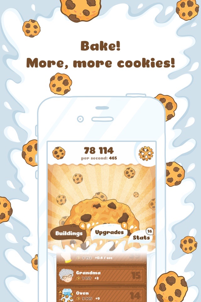 Cookies! Idle Clicker Game screenshot 2