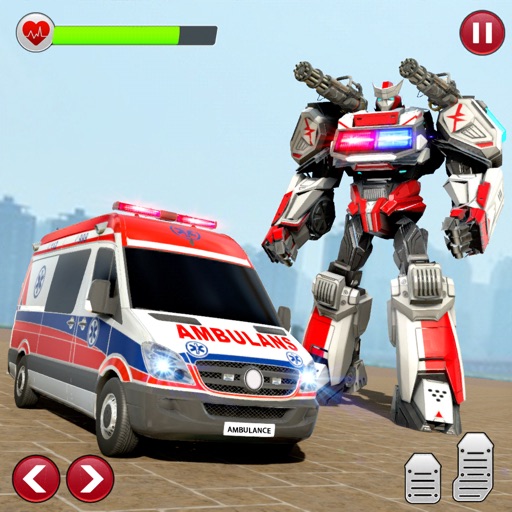 Ambulance Games Robot Rescue icon