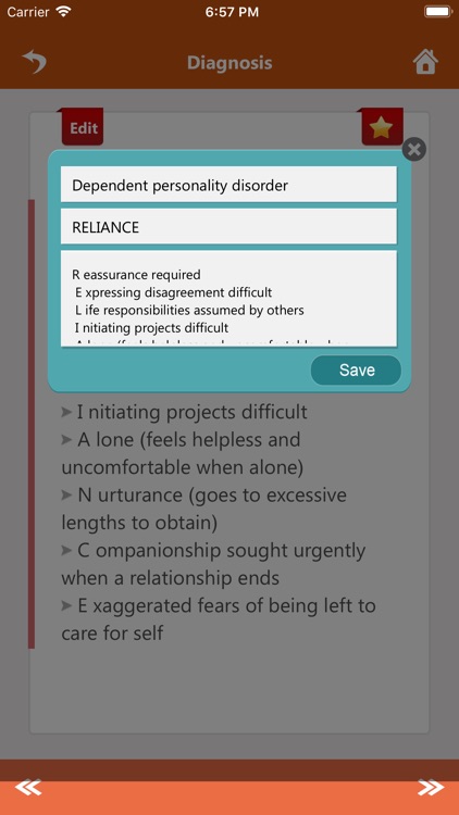 Psychiatry Mnemonics screenshot-4