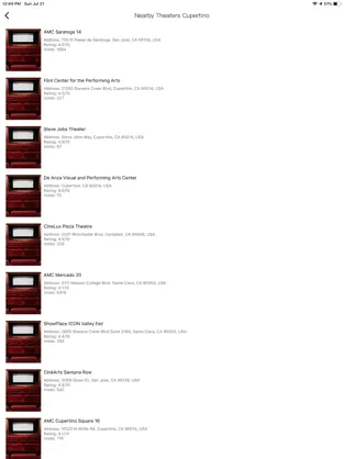 Captura de Pantalla 3 Tea TV Movies & Theater Finder iphone