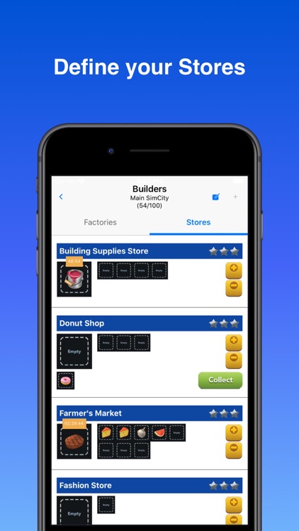 SCBuildit Items Simulation