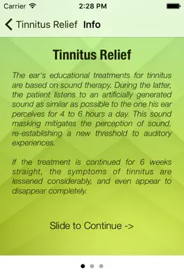 Game screenshot Tinnitus Relief Sound Masking hack