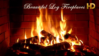 Beautiful Log Fireplaces HD screenshot 1