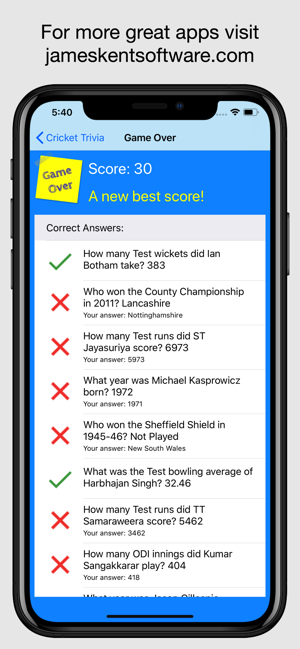 Cricket Trivia - Quiz Game(圖5)-速報App