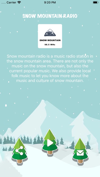 Snow Mountain Radio