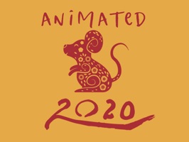 52 beautifully styled animated stickers to celebrate Year of the Rat 2020