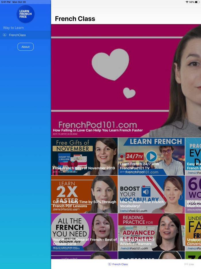 Learn French with FrenchClass