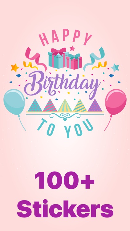 100+ Happy Birthday Stickers