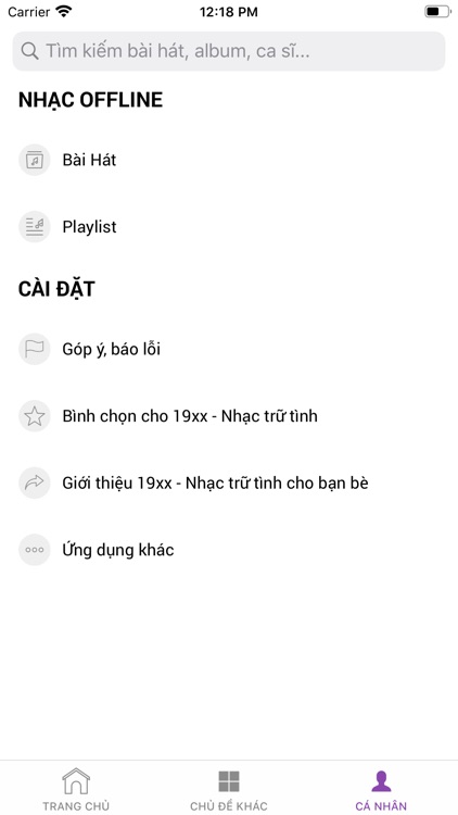 19xx - Nhạc trữ tình, cafe screenshot-5