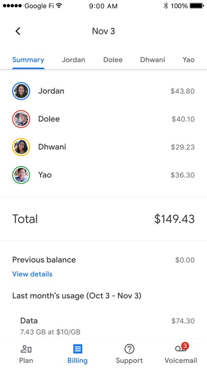 Google Fi screenshot-7