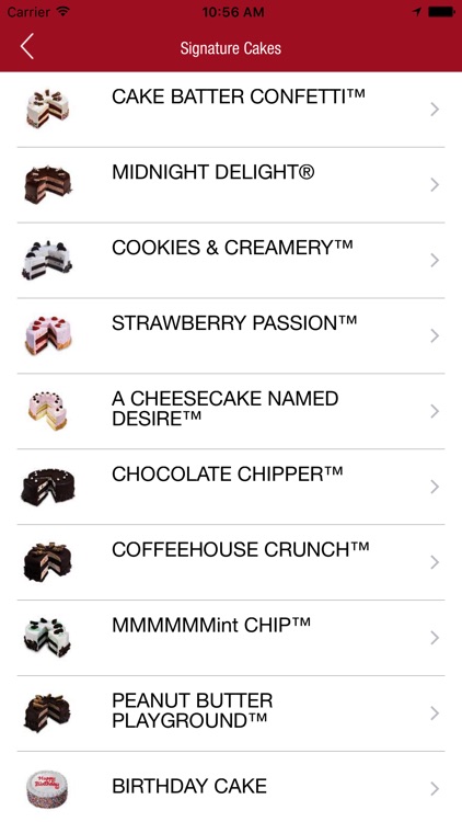 Cold Stone Cakes screenshot-4