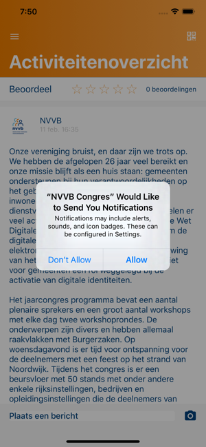 NVVB Jaarcongres(圖1)-速報App