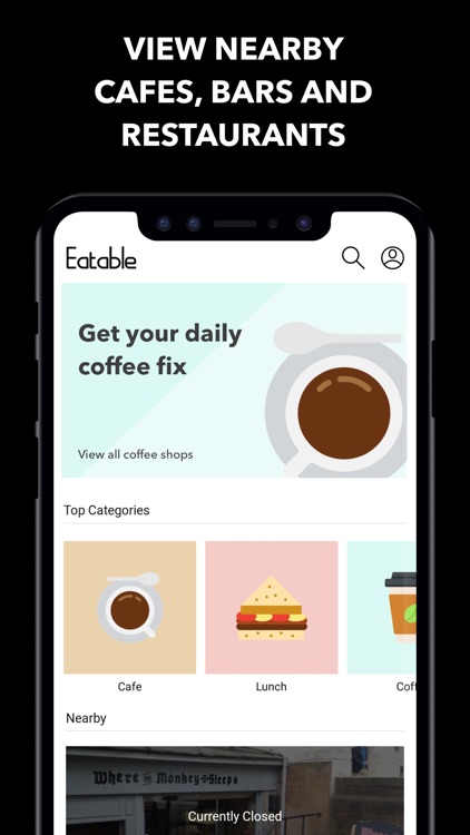 Eatable: Mobile Ordering