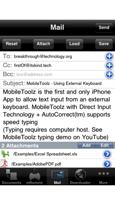 MobileToolz™ (Print, Fax, Scan, use ext. Keyboard, Mobile Presentations, +More) Screenshot 5