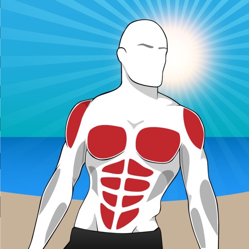 Beach Home Workouts & Exercise Icon