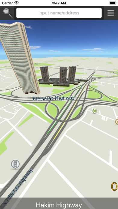 Rahnegar 3D Navigation screenshot 2