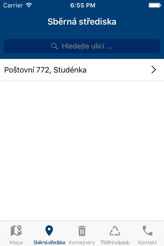 Třídění odpadu ve Studénce screenshot 4