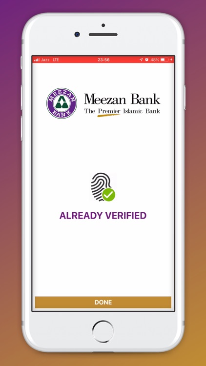 Meezan Biometric Verification screenshot-7