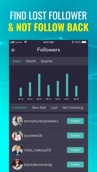 Followers Track for Instagramº screenshot 2
