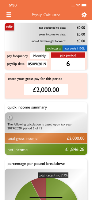 UK Tax Calculators 2020-2021(圖2)-速報App