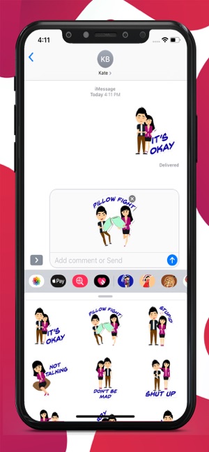 Love Wars Stickers(圖3)-速報App