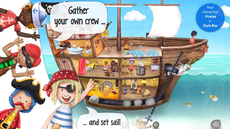 Tiny Pirates: Toddler's App screenshot-0