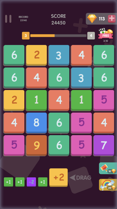 Block Number Puzzle screenshot 1
