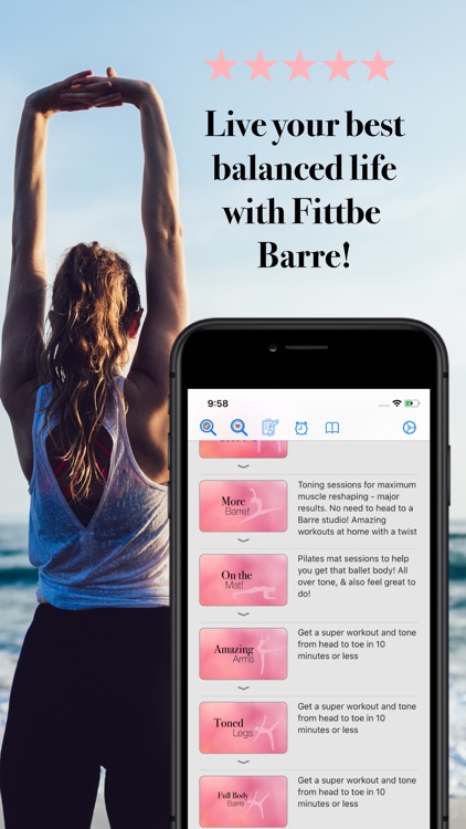 Fittbe Barre at Home Workouts