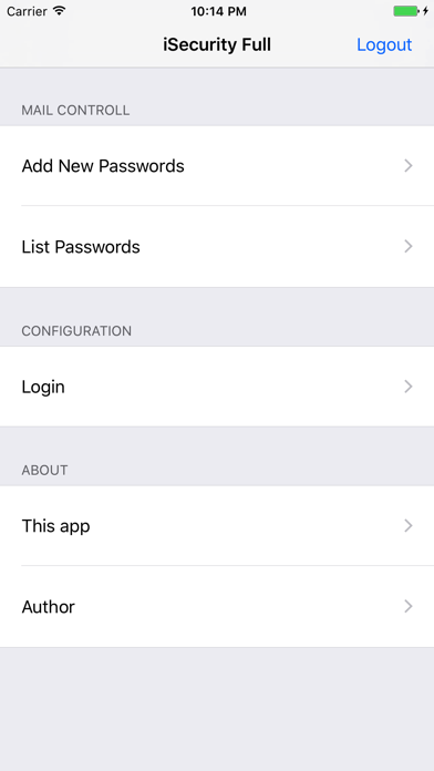 How to cancel & delete iSecurity Password Full from iphone & ipad 1