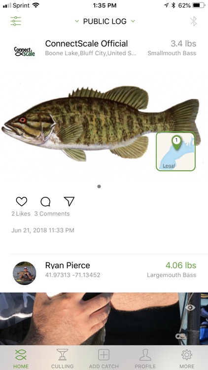 ConnectScale Fishing App